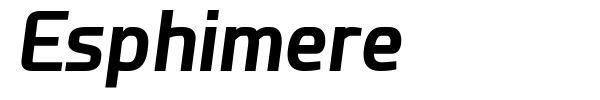 Esphimere font preview